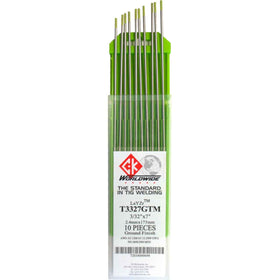 CK Worldwide LaYZr tungsten electrode tip-geometry demonstrating stable arc performance