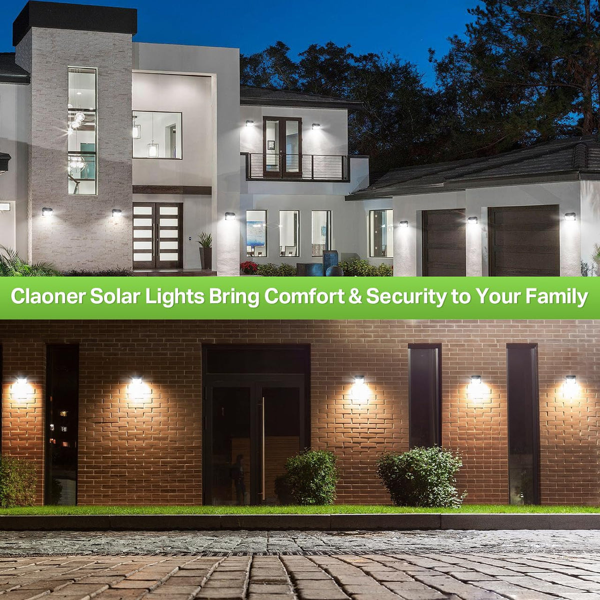 CLAONER energy-saving outdoor lighting reduces utility use