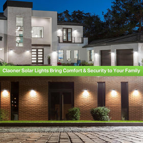 CLAONER energy-saving outdoor lighting reduces utility use
