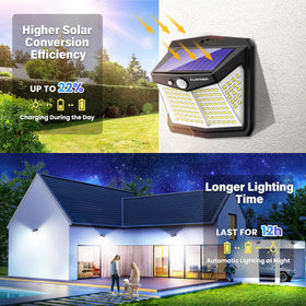 CLAONER PIR motion sensor activates at 12–20 feet to reveal paths.