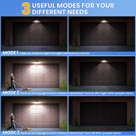 CLAONER solar motion-sensor light with wide 120-degree detection for safer outdoor entry.