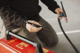 Clarke Brothers durable aluminum body withstands demanding welding tasks.