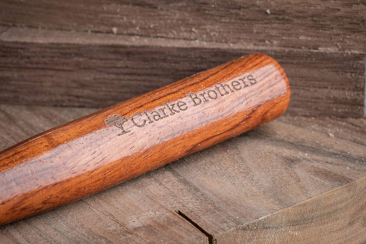 Clarke Brothers marking knife in hand showing steady control.