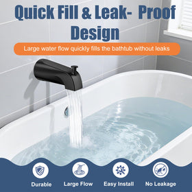Claywie pull-down diverter in action for smooth water flow control.