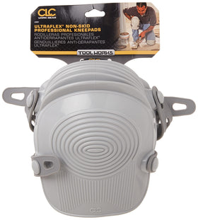 CLC Ultraflex kneepads with adjustable rubber straps for a secure fit.