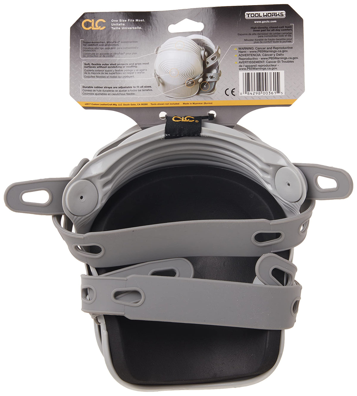CLC 361 Ultraflex kneepads manufactured in China with durable materials for long use.