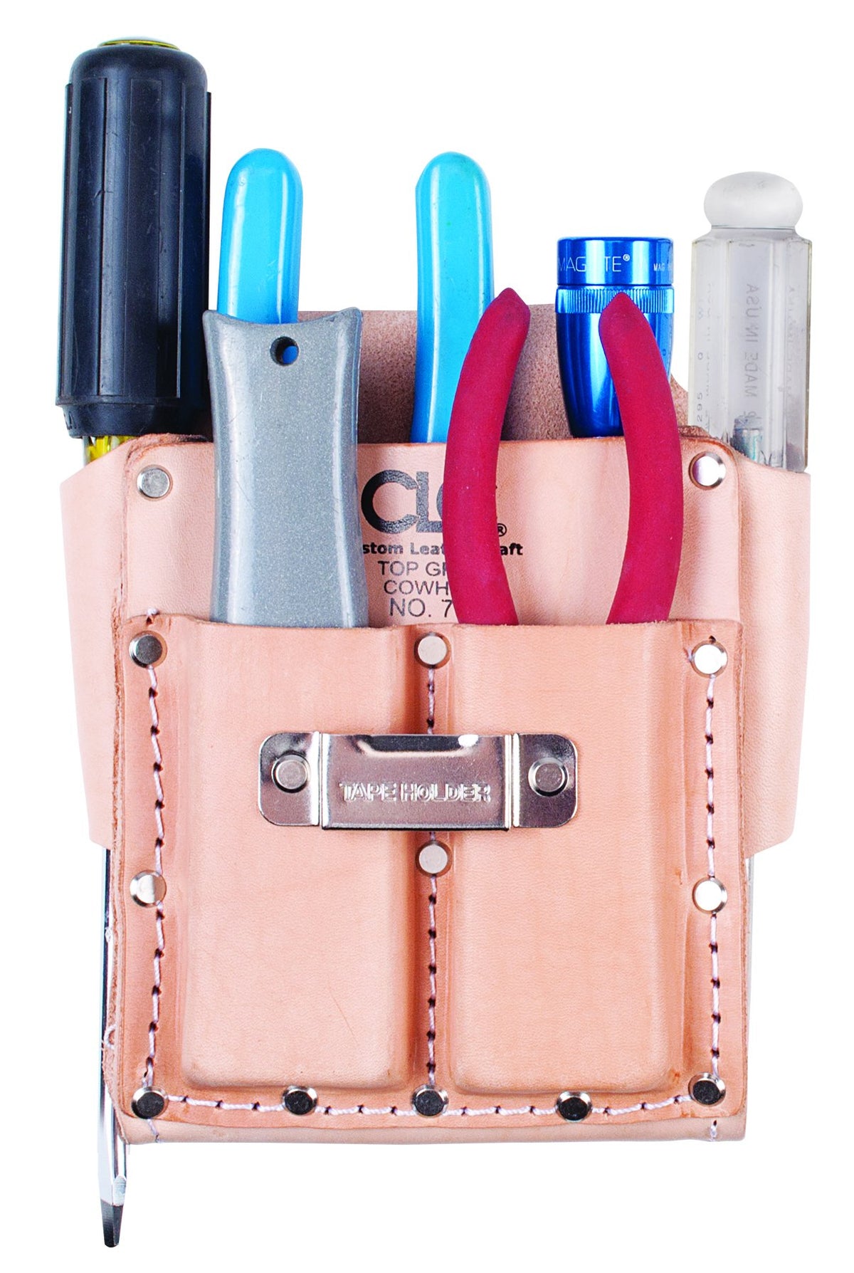 CLC 700 Tool Pouch heavy-duty construction supports demanding tasks.