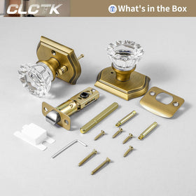 CLCTK interior knob on door demonstrates durable hardware for daily use