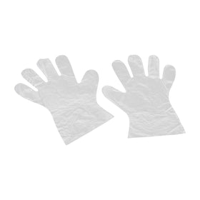 Closeup of embossed grip on Clean Ones gloves for secure handling.