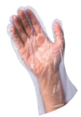 One-size-fit-all design of Clean Ones gloves for versatile use.