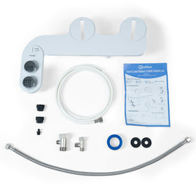 CLEAR REAR retractable nozzles stay clean after use.