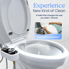 CLEAR REAR installation kit shown for quick setup without complex tools.