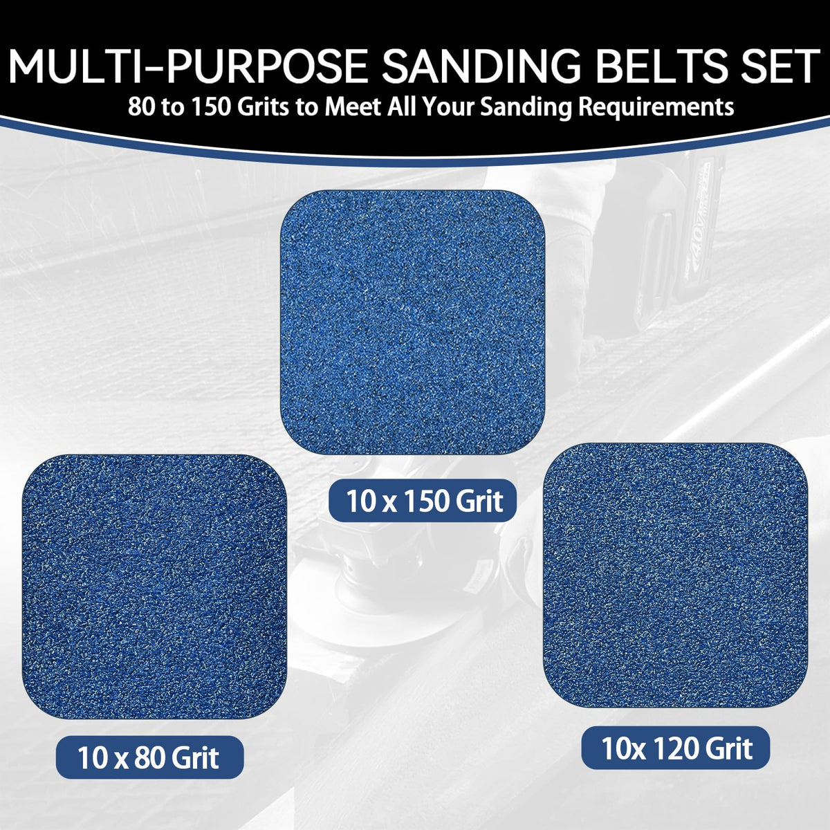 Clebay resin-bonded grit belt resists heat during high-friction tasks