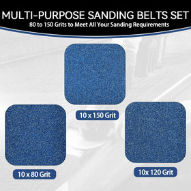 Clebay resin-bonded grit belt resists heat during high-friction tasks