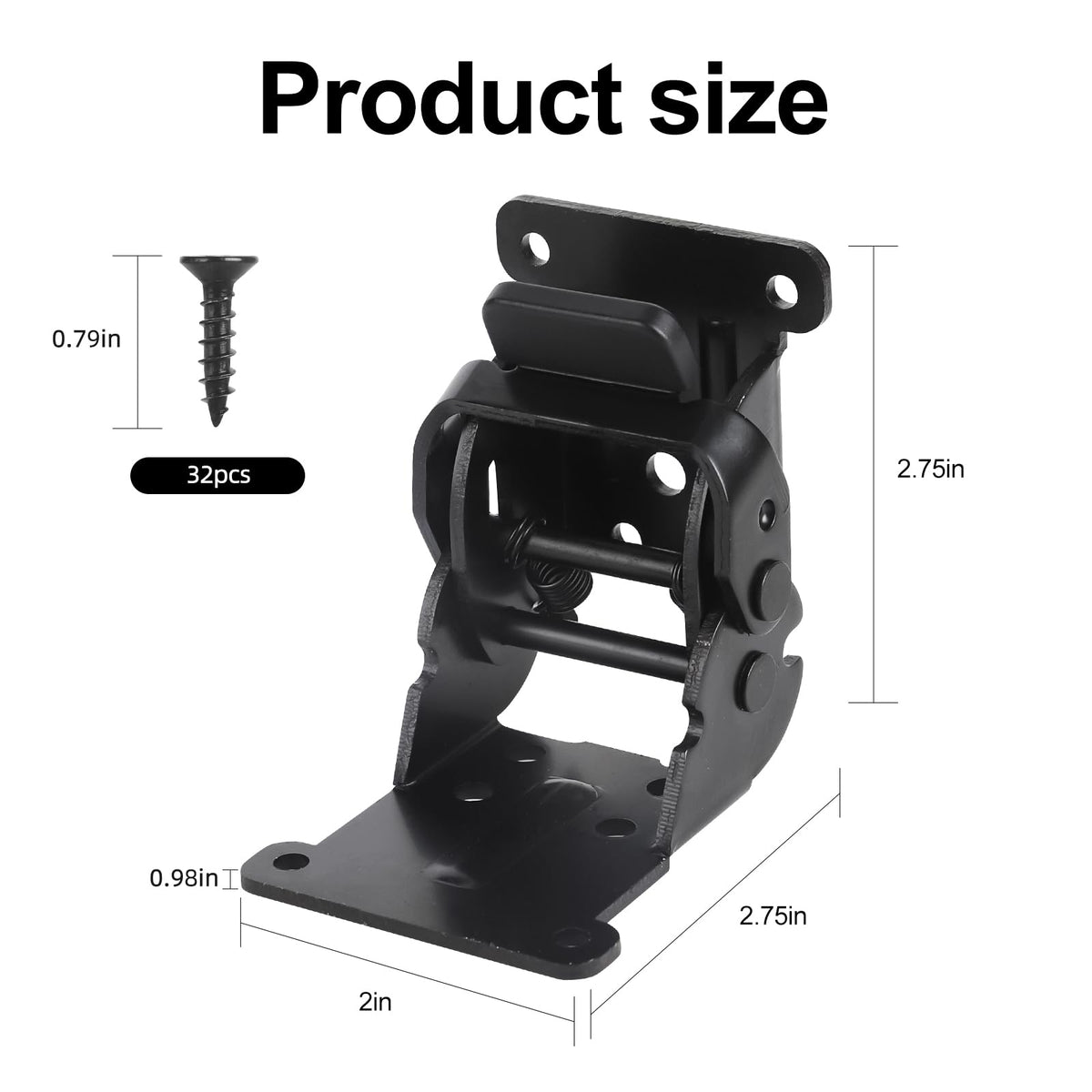 Clifog hinge installation guide showing simple mounting