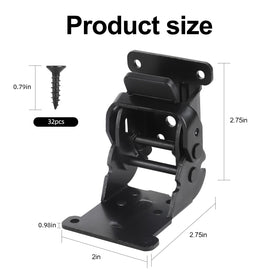 Clifog hinge installation guide showing simple mounting