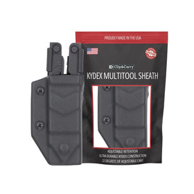 Clip & Carry Kydex sheath secures Gerber MP600 for quick one-handed access