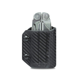 Clip & Carry Kydex sheath belt clip detail highlights secure retention.