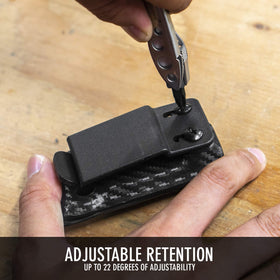 Clip & Carry Kydex sheath compact pack-friendly carry for EDC.