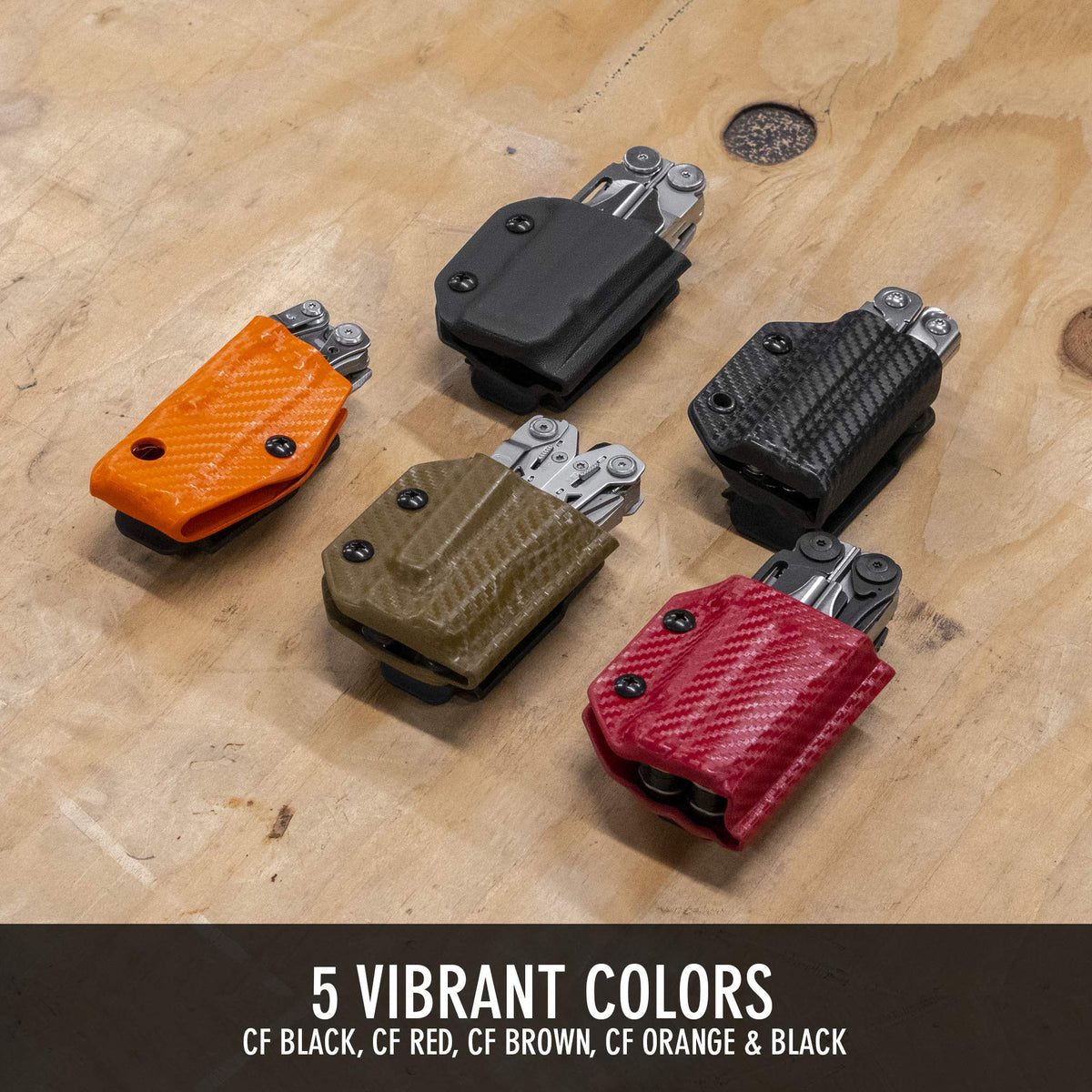Clip & Carry Wave Plus compatible Kydex sheath ready for duty.