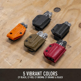 Clip & Carry Wave Plus compatible Kydex sheath ready for duty.