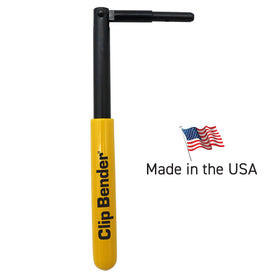 Clip Bender USA-made badge emphasizes domestic craftsmanship and trusted quality.