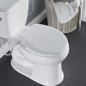Clirass bidet-round-seat-fit suits standard toilets securely