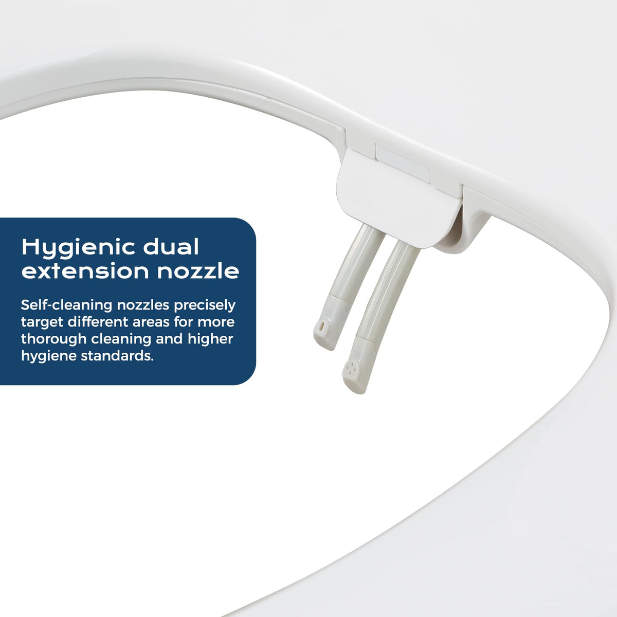 Clirass bidet seat easy-install package for quick setup
