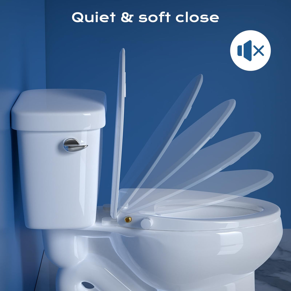 Clirass bidet seat T-adapter included for easy DIY installation