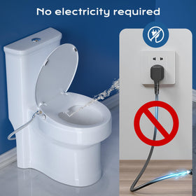 Clirass slow-close lid prevents slams and wear during use.