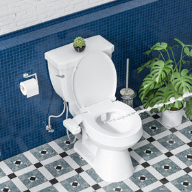 Clirass Ultra-Slim Bidet brass valve and hose connection