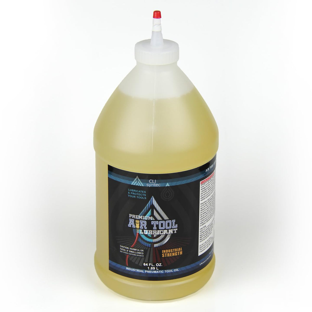 CLIsyntec Premium Air Tool Lubricant bottle pour for pneumatic tool lubrication