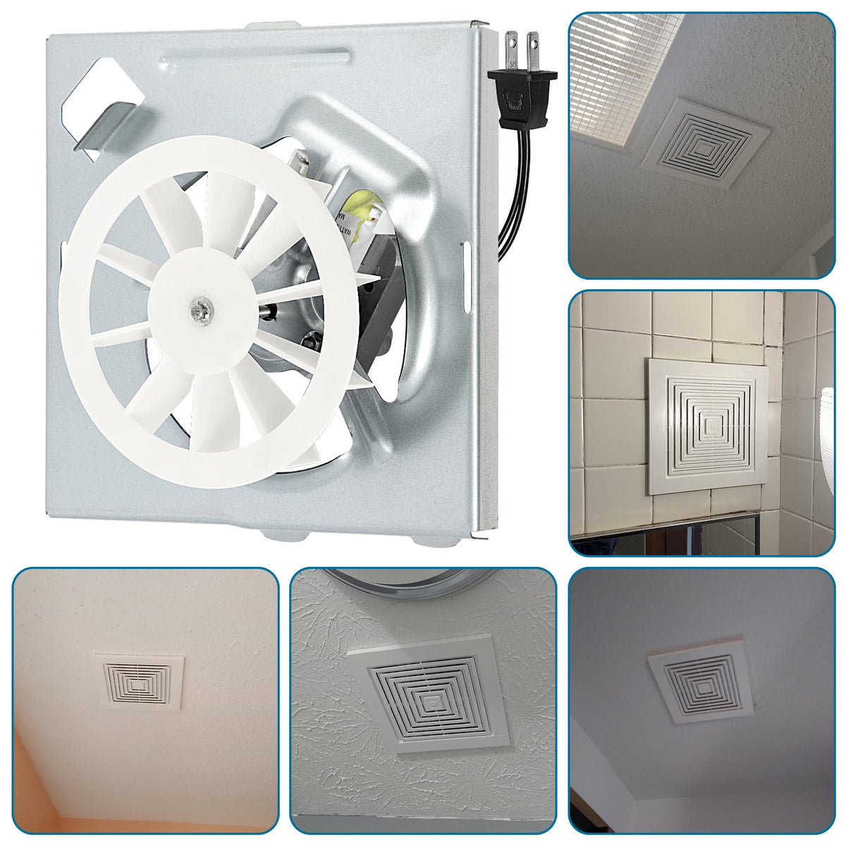 CLLOMAGY easy-install replacement saves time and avoids ceiling patching