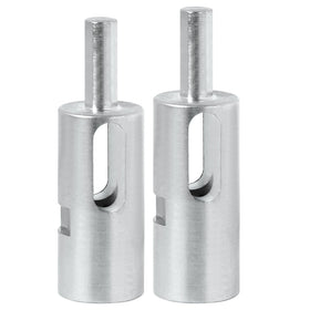CLLOMAGY EZ Twist Ties drill chuck attached to a 3/8 inch drill for quick fence ties.