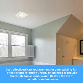 CLLOMAGY installation-friendly springs ensure secure grille placement.