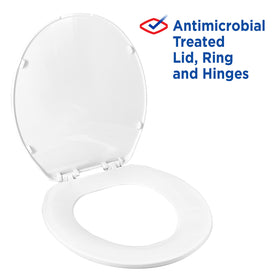 Clorox antimicrobial-treated components – continuous protection against stains and odors.