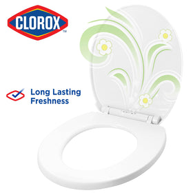 Clorox wiggle-free-seat-design keeps the seat steady during use