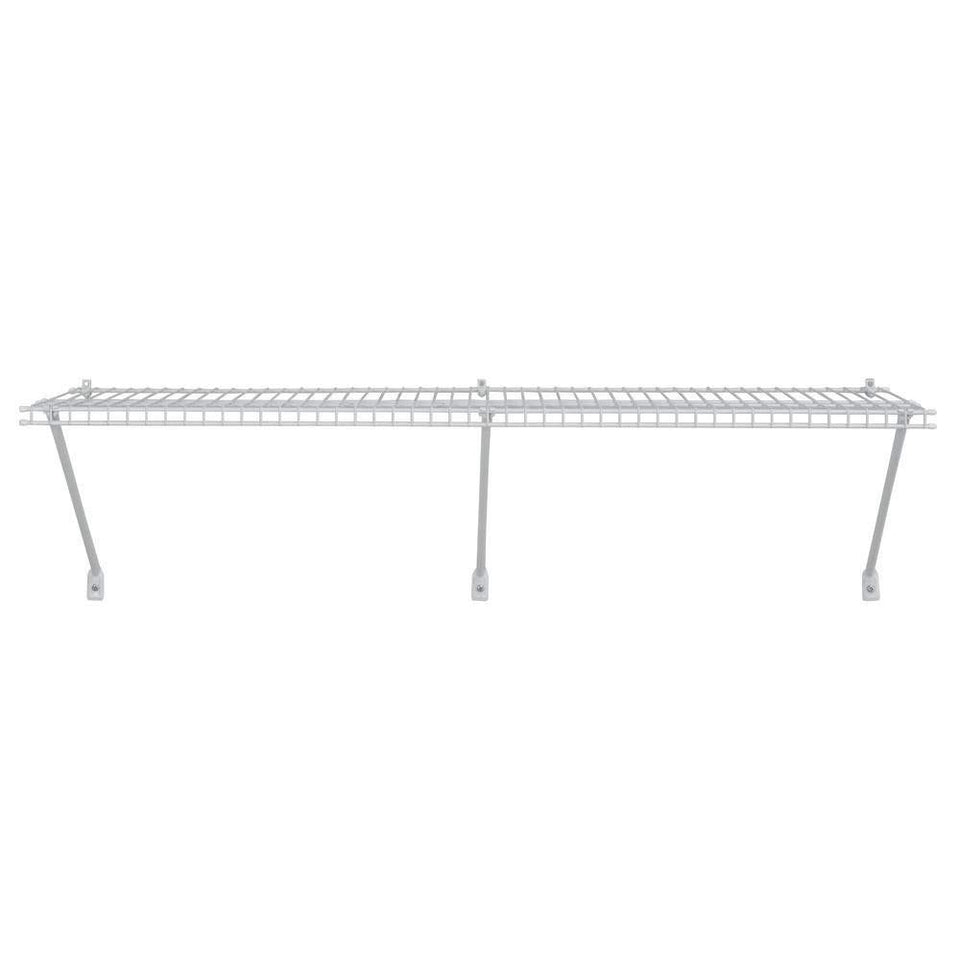 ClosetMaid 1074 4ft ventilated wire shelf kit ready for quick organization and durable use.