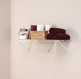ClosetMaid 1074 in garage or laundry room helps maximize storage space.