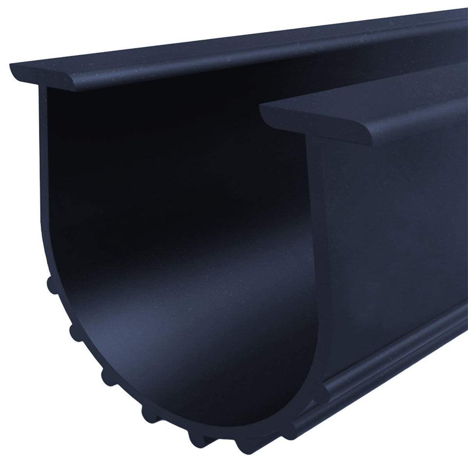 CloudBuyer 10ft garage door weather stripping kit bottom seal for a tight seal
