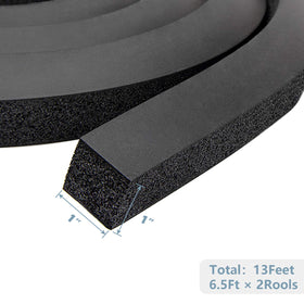 CloudBuyer 1in x 1in foam strip easy to cut and fit.