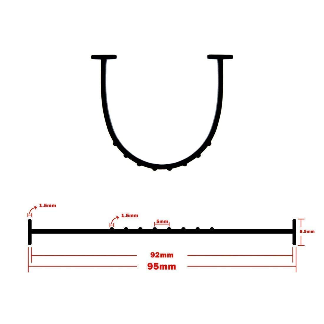 CloudBuyer 20-foot seal laid out for easy cutting to fit thresholds