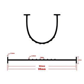 CloudBuyer 20-foot seal laid out for easy cutting to fit thresholds