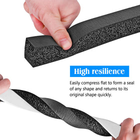 CloudBuyer weather strip delivers insulation against drafts and temperature fluctuations.