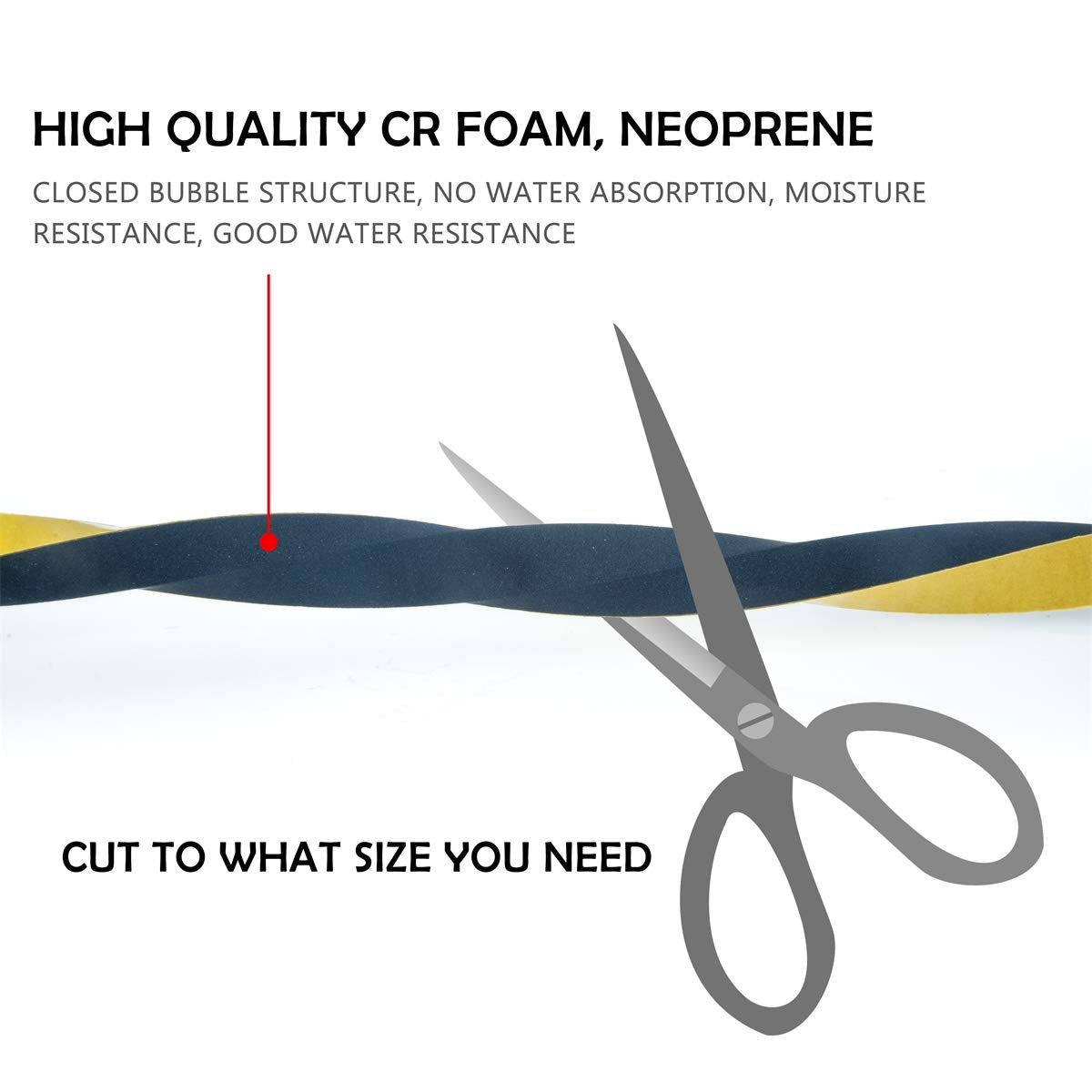 CloudBuyer foam tape installation on HVAC or vents for temperature control.
