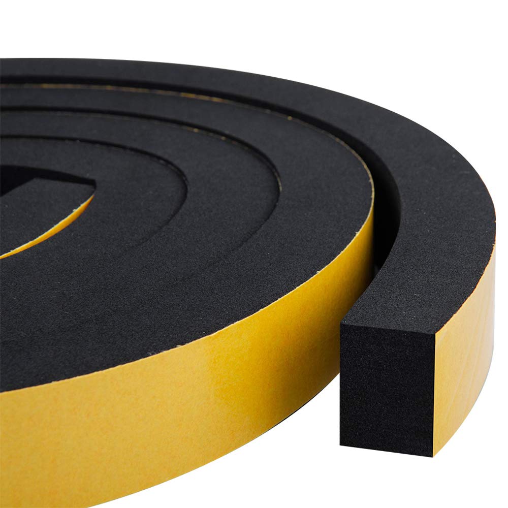 CloudBuyer foam tape roll seals door edges against drafts.