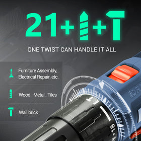 CloudDream 21+1 clutch and two speeds for versatile tasks