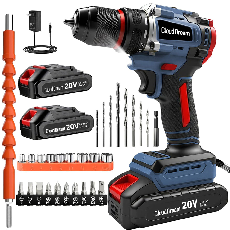 CloudDream cordless drill kit in action for quick assembly tasks