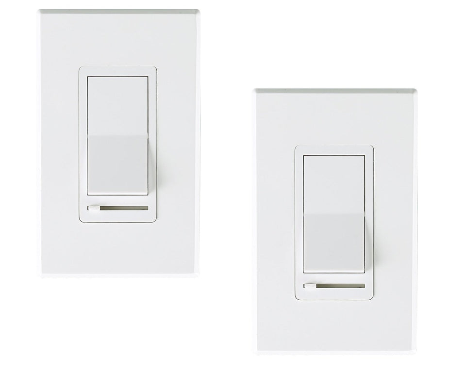 CLOUDY BAY dimmer front view with 3-way slide control for flexible lighting.