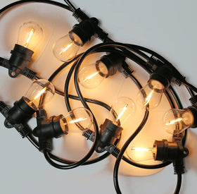 CLSETAIC S14 LED bulb saves energy with low heat.